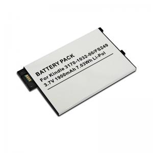 China Custom Lithium Battery Pack 3.7 V 1900mAh LITHIUM ION BATTERY REPLACEMENT for ebook reader supplier