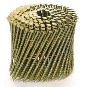 Collated Pallet Galvanized Coil Nail 15 Degree Coil Siding Nails Ring Shank