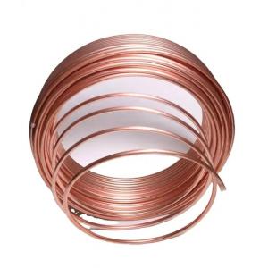 China C10100 C11000 C12000 Ac Copper Pipe Tube Ac Copper Tubing In Coil ASTM B19 supplier