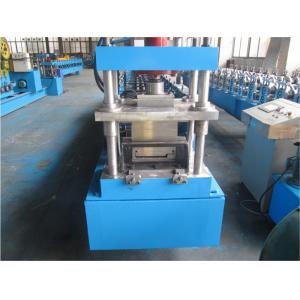 China Concrete Door Frame Shutter Roll Forming Machine 1.0mm thickness Single Chain Driven supplier