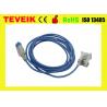 China Compatible medical spo2 cable HP pedia finger clip spo2 sensor with round 8pin 3m wholesale
