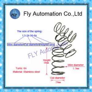 Air source treatment Pulse Jet Valves , solenoid pulse valve Spring 304 Stainless steel