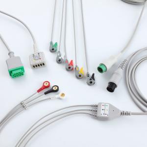 China Compatible ECG Monitor Cable Stable Length 3.4m For Main Patient Monitors supplier