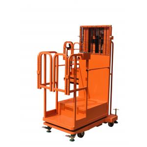 China Sep Model Semi Electric Order Picker Manual Pushing With 4.5m Platform Height supplier