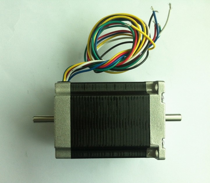 China Avance NEMA23 6 moteur de progression de moteur pas à pas d'axe de commande numérique par ordinateur de 215 onces/pouce double 3.0A supplier