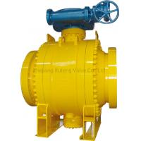 China Flange Connection Q347H 150LB-2500LB Trunnion Mounted Ball Valve for Power Generation on sale