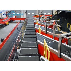 Parcel Mail Cross Belt Sorter Conveyor For Bucket Modular Belts