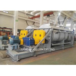 5RPM Thermal Oil Heating Continuous Hollow Paddle Dryer 13M2