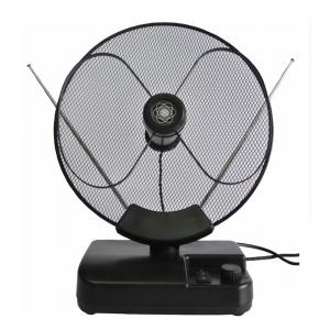 50 Mile Range Signal Amplifier Indoor HDTV Antenna Active | FM / UHF / VHF With Gain Control