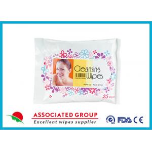 China Nonwoven Hand Makeup Remover Wipes Feminine Hygiene Individual Resealable Pack supplier