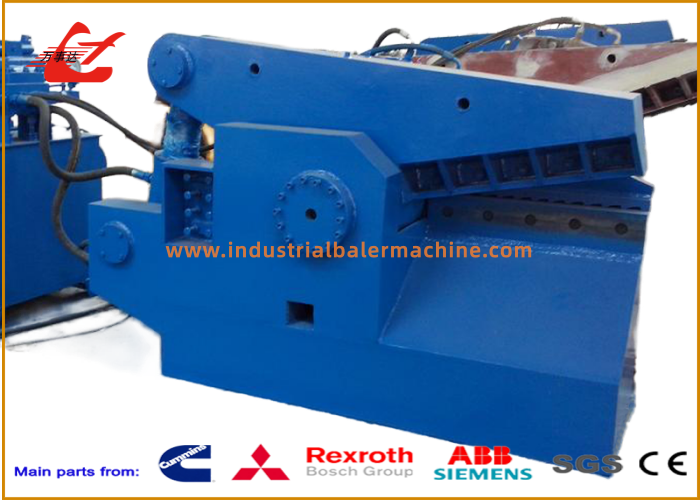 China Compact Alligator Shear Machine For Scrap Metal Cutting-Manual Or PLC Operation，800mm Blade wholesale