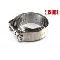 China Adjustable  2.75 SS304 Quick Release V Band Clamp on sale
