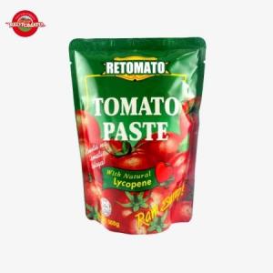 China Delicious Sachet Tomato Paste 500g Stand Up Convenient Flavorful supplier