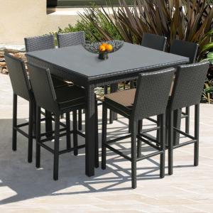 China Supplier of Outdoor Bistro Set, Cheap Rattan Dining Chair,Rattan Garden Table supplier