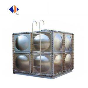 SUS304 Stainless Steel Rain Water Storage Tank for Water Treatment in Food Beverage Shops