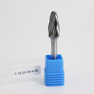 6mm 1/4" Tree Shape Tungsten Carbide Rotary File Drill Bits