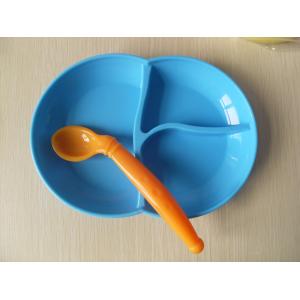 China Não - cole placas e bacias inodoras dos acessórios do bebê do silicone do revestimento supplier
