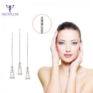 30G Beauty Filler Using Cannula Blunt Cannula For Fillers Hyaluronic Acid 40mm 50mm
