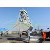 Two peels Grab Unloading with wireless remote control for material handling