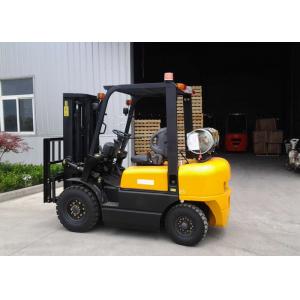 China Dual Fuel Forklift Industrial Forklift Truck ,  3000MM Lifting Height Propane Tank Forklift supplier