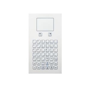 44 Keys Industrial Membrane Keyboard IP65 Dynamic With Ruggedized Touchpad