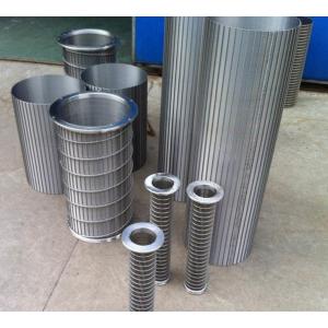 Length 0.25m-3m Johnson Wedge Wire Screens for Filtration Efficiency