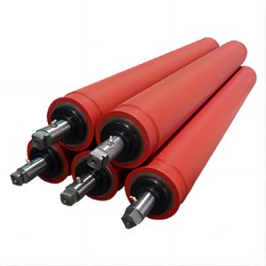 China BOPA Polyfim Industrial Rubber Roller MDO Heated Nip Rollers wholesale