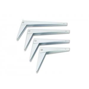 China L Shape Foldable Triangle Wall Shelf / Cold Rolled Steel Triangle Wall Bracket 8-14 supplier