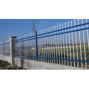 White Pvc Coated Square Post Welded Wire Garden Fence 6ft