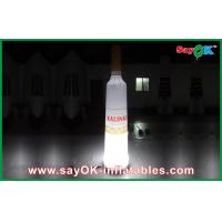 China Commercial Advertusing Inflatable Wine Bottle Decoration With LED Lighting on sale