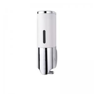 400ml Press Single Shampoo And Soap Dispenser , Restaurant Shower Wall Soap Dispenser