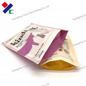 Printed Stand Up Zip Lock Packaging Bag Window Mobile Phone Accessories