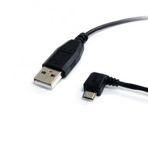 China Pure Copper Android Data Cable , Android Charger Cable Right Angle 90 Degree supplier