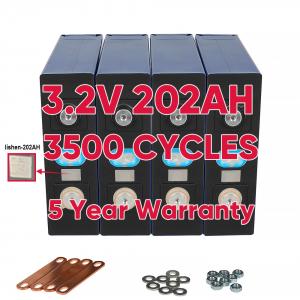 China Lifepo4 200ah Lithium Ion Batteries Rechargeable Electric Vehicle 3.2v202ah supplier