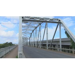 Arch Prefabricated Steel Truss Bridge Design Portable  Multi Trusses