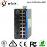 China 16-port 10/100Base-T + 4-port 1000BASE SFP Industrial Ethernet Switch wholesale