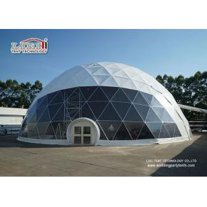 25m Special Portable Geodesic Dome Tents , Transparent Pvc Dome Tent for Outdoor Party