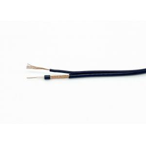 China 8 Figure Siamese Coax Cable RG174U With 1 Core Power For Car Antenna supplier