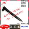 China 25183185 DELPHI Common Rail Diesel Fuel Injector 28264952 28239769 28489562 For CHEVROLET wholesale