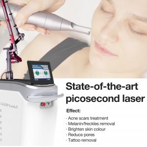 110V/220V Fractionated CO2 Laser Yag Laser Tattoo Removal Machine with Air + Water Cooling System