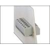 China UL94-V0 PA66/V0 a través del bloque de terminales 40A de la pared/del tornillo del M3 de la anchura del elemento de 400V 8.1m m wholesale