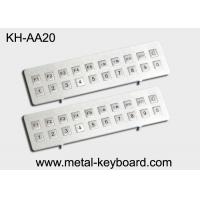 Kiosk Stainless steel Keyboard Vandal - proof , long life ruggedized keyboard