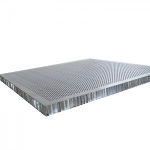 20mm Perforated Acoustic Ceiling Tiles Alu Honeycomb Core High stiffness