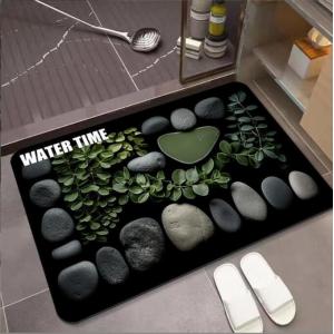 Expansion Air Stone Bathroom Floor Mat Cartoon Pebble Diatom Mud Floor Mat Kitchen Oil Absorbent