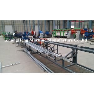 China 380v PLC Automatic Stud And Track Roll Forming Machine For C / U profile supplier