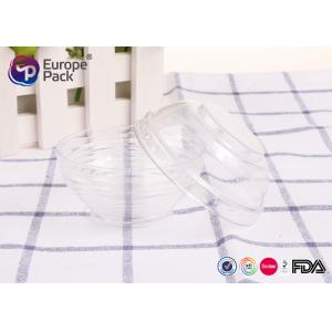 90Ml Disposable Clear Plastic Bowls With Lids Plastic Cake Cups