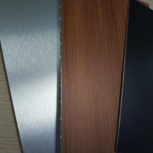 China 304 316 Brushed Embossed Stainless Steel Plastic Composite Panels , Composite Metal Panel wholesale