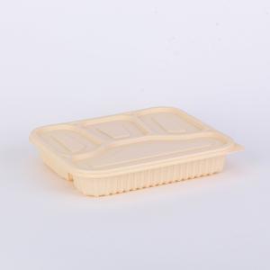 China Rectangular Food Disposable Container PP Microwave wholesale