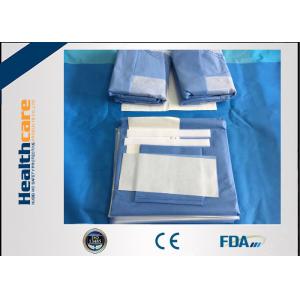 China SMMS Custom Surgical Packs Medical Angiography Pack With EO Gas Sterile supplier