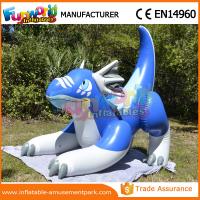 China Blue Inflatable Cartoon Characters Advertising Inflatable Sea Dragon Shape on sale